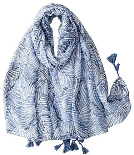 MAIRY Scarf Gifts for Women Womens Summer Winter Lightweight Elegant Shawl Cotton Soft Wraps Colorful Shade Scarves for Lady Girls Pashmina Shawls and Wraps B180152