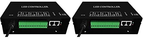 CIWEI 2 x H802RA 4 Ports (4096 Pixel) Artnet DMX Controller Artnet WS2801 WS2811 Controller Pixel Artnet für LED-Licht