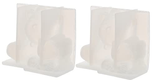 LABRIMP 2pcs Cat Silicone Mold for DIY Epoxy Animal Decoration Mold for Craft Projects and Home Decor