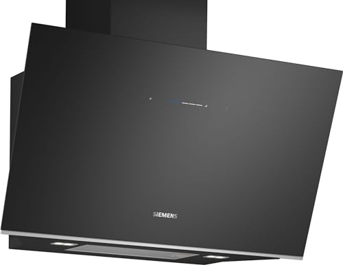 SIEMENS Hotte decorative murale LC91KLT60, IQ700, 1007 m3/h, Finition verre