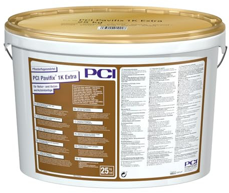 PCI Pavifix 1K Extra 25 kg beige fogbruk för natur- och betongstensbeläggningar Sika