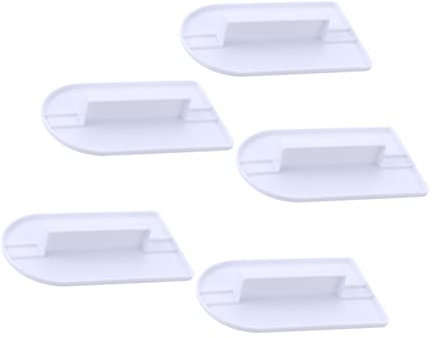 Ciieeo 5pcs Trowel Cake Scraper Smoother for Fondant Decorating DIY Baking Tools for Kitchen Home Use Cake Smoother and Scraper for Cream