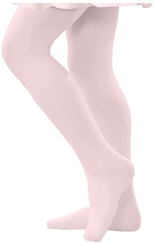 Ballettstrumpfhose mit Fuß, Ballett-Leggings, Strumpf für Mädchen, Studenten, zum Üben von Fischnetz-Pullover für Damen, rose, L