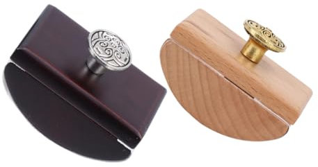 TEHAUX 2stücke Holz Rocker-löschpapier Tragbar Für Schreiben Tinte Schnelles Trocknen Werkzeug Mit Absorptionsfunktion Saugfähiger Stempel
