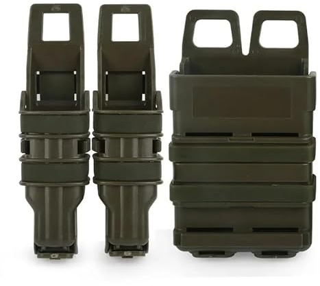 Taktische 5,56mm M4 M16 FastMag Molle Clip Magazin Tasche Pistole Mag Halter Airsoft AR Schnelle Mag Holster(OD)