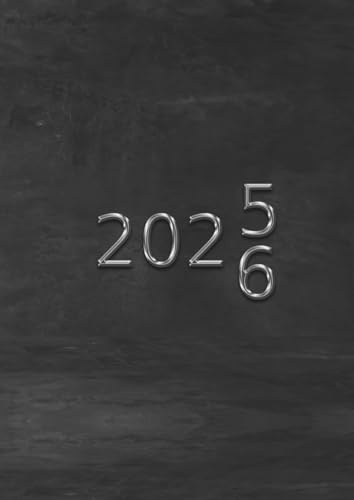 2025-2026: A4 Kalenderbuch 1 Tag 1 Seite | Juli 25 bis Juni 26 auch Samstag und Sonntag | XXL Kalender 392 Seiten | Terminplaner Notizbuch Tagesplaner für Alltag, Büro, Familie & Erzieher | Schwarz