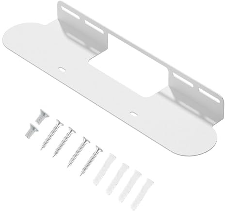 TopHomer Soporte de barra de sonido para Sonos Beam, soporte de barra de sonido de montaje en pared compatible con Gen 1 y Gen 2 (blanco)