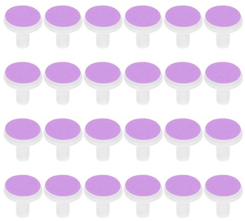 Hemobllo Lime à Ongle Bébé Électrique, 24 Têtes de Meulage Pratiques en Plastique, Conçues pour Sécuriser des Bébés Dès 12 Mois en Usage Domestique