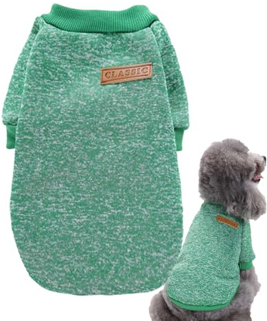Pullover für kleine Rassen | Fleecepullover für Welpen, Hundebekleidung