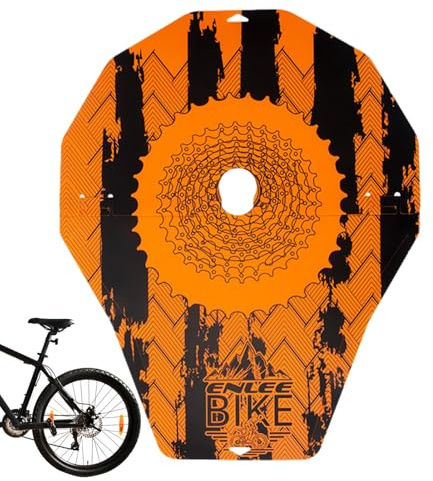 Grime Guard Scheibenbremsen-Abdeckung | Leichtes Und Wasserdichtes Design | Effektiver Schutz Vor Ölflecken Verunreinigungen | Für Rennrad, Mountainbike Und Citybikes Geeignet