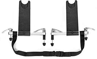 QERIDOO Adapter für KidGoo oder Maxi-Cosi Zubehör für Stühle/Kinderwagen, Jugend-Unisex, Schwarz (Schwarz), Einheitsgröße