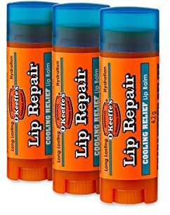 O'Keeffe's Lip Repair Cooling Relief Lip Balm 4.2g (Pack of 3)