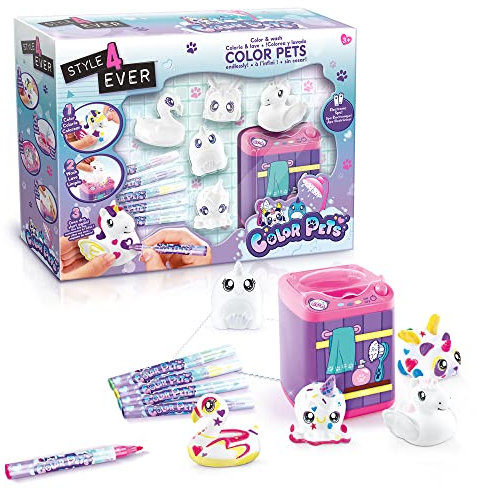 Canal Toys - Style 4 Ever - Colorea Tus Mascotas, Color Pets SPA (5 Mascotas) - OFG 210