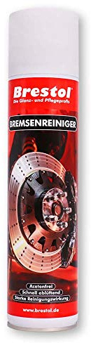 Brestol BREMSENREINIGER 400 ml (2150) - Bremsscheibenreiniger Bremssattelreiniger Bremsbelagreiniger Bremsstaubentferner Bremsklotzreiniger Acetonfrei