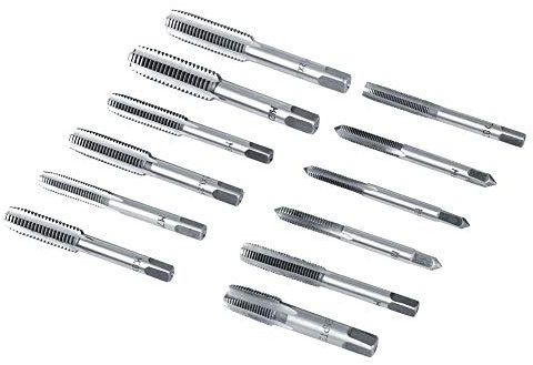 Portamaschi, chiave per maschi, chiavi e calibro per filettature Utensili manuali per impieghi gravosi Set di utensili per rubinetti a vite in acciaio legato 40 pezzi industriali per creare