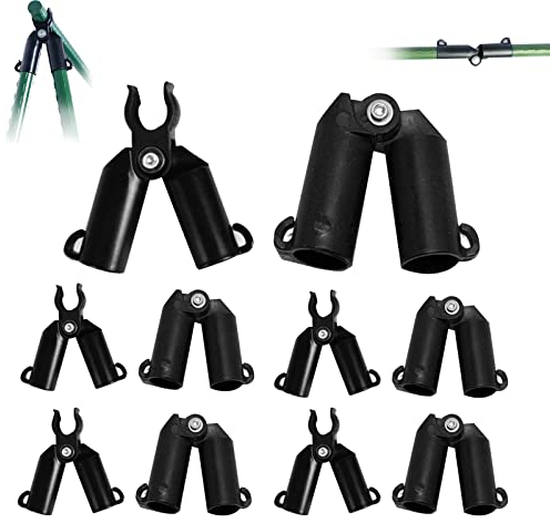 Connettore per telaio in plastica PMELCXD per serra: il tuo tunnel polimerico essenziale per orti di giardinaggio, l'accessorio perfetto per un giardino rigoglioso