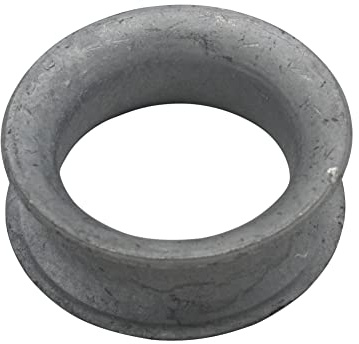 Galvanised Round Wire Rope Thimbles X5 13MM - 16MM (Steel Eye Rigging Commercial) (13MM)