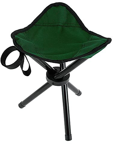 Klappbarer Campinghocker, leichte tragbare Stativ-Campinghocker, klappbarer Stativhocker, Bergsteigen, dreibeiniger Hocker for Outdoor, Garten, Strand, Camping, Angeln, Wandern, Reisen /219 ( Color :