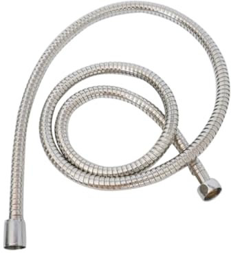 OSALADI 2m Edelstahl Brauseschlauch Flexibler Duschschlauch Knick Und Druckfest Duschkopfanschluss Langlebig Für Handbrause