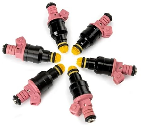 Kits inyección combustible Para B&MW 328IS E36 E39 E38 328i 528i Z3 Para M3 2.8 3.2L L6 Reemplazo 6PCS 13641703819 FJ357 Boquilla Inyector Combustible