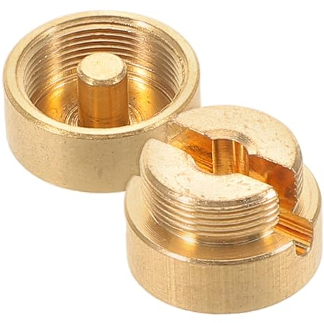 ARTSEWPLY Brass Cello Wolf Tone Mute Zylindrischer Dämpfer Werkzeugfreier Einbau Geräuschminimierung Robustes Zubehör für Cello Spieler
