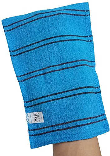 SongWol Korean Beauty Skin X-Large Viscos Peeling-Badetuch-Handschuhe, starkes Peeling-Waschkleidung, 10 Stück