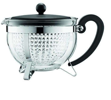 CHAMBORD®: Teekanne, 1.3 l, mit farbigem Plastikdeckel, Griff