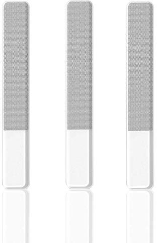 Beste Nagelfeile, Kristall Nano Glas Nagelshiner & Nagelfeile Buffer Profi Nagelpflege Set Maniküre Nagelfeilen Block Baby Nagelfeilen harte Nagelfeile für Frauen und Männer Set 3 Pack