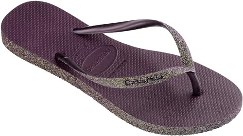 Havaianas Infradito donna HAV. Slim Sparkle Ll Melanzana, Melanzana, 3.5 UK