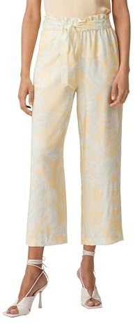Comma Loose: Hose mit Allover-Print