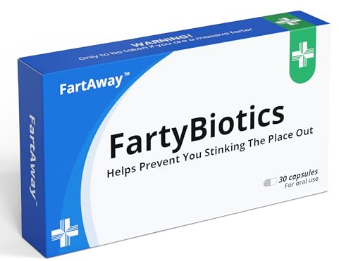 Fathers Day Funny Gifts Joke Rude Gifts for Him Dad Gift Ideas Funny Joke Fart Pill Tablets (Empty Box) Prank Gift for Men Birthday Presents for Husband Boyfriend