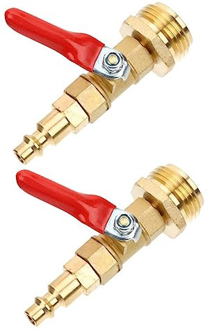 CAXUSD 2pezzi Adattatore per Invernamento Attacco Vite Raccordo Antigelo per Irrigazione e Installazione Sprinkler