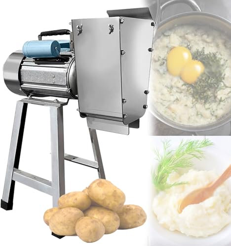 Quixnova Presse-purée électrique, Presse-purée et broyeur d'aliments, Presse-purée, ustensile de Cuisine pour Pommes de Terre, Fruits, Haricots, Avocat, légumes - 40-100 kg/h