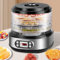DeeprBling Essiccatore Alimentare, 450W Essiccatore Frutta e Verdura con 5 Vassoi Regolabili in Altezza, Timer 72H e Temperatura 35-70°C, Disidratatore Alimentare con Display Digitale, Senza BPA