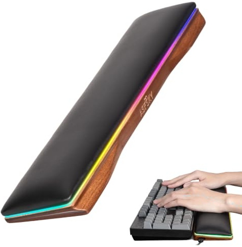 ASFSKY Handballenauflage Tastatur Handauflage Wrist Rest Keyboard Rgb