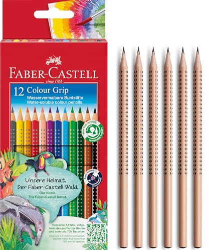 Faber-Castell - Buntstifte Set mit Bleistiften Natur, 18-teilig
