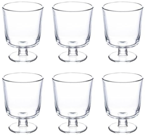 Paris Prix Secret de Gourmet - Lot de 6 Verres à Vin Empileau 30cl Transparent