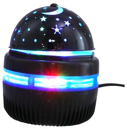 LIFKOME Romantic USB Star Projector Night Light, Mini Car Projection Lamp with Colorful Atmosphere for Bedroom and Party Ambiance, USB Powered Led Mood Lighting