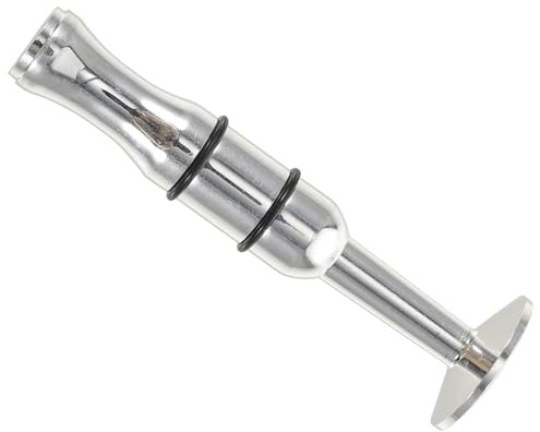 POPETPOP Ejercitador de Boca para Instrumento de Viento, Boquilla de Latón Color Plata, Ligero, Accesorio de Aprendizaje Bucal para Profesores