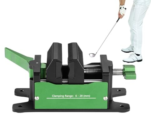lisutupode Golfschläger Schraubstock Klemme, Reparatur-Halterung und Klemme für Golf-Schläger, Driver Schaft Reparatur, für Männer und Frauen Holzwerken Zuhause Innenraum Büro Praxis