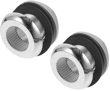 Alipis Soporte para Cabezal de Ducha de Pared 2 Piezas, Adaptador para Manguera de Bañera, Base Fija para Rociador de Champú, Instalación Fácil, Accesorio para Cama de Lavado