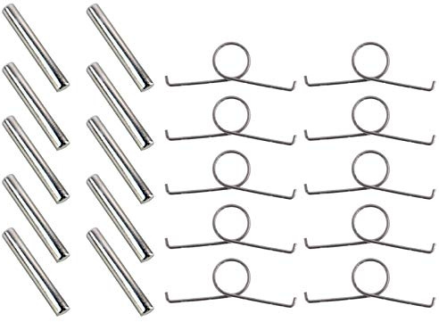 10Pcs L2 R2 Trigger Button Spring and Metal Buckle Cylinders Replacement for PS5 Controller Parts