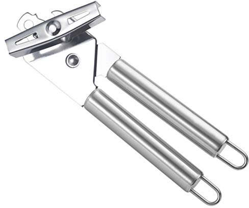 Klassische Multifunktions-Dosenöffner/Flaschenöffner, 8,34 Zoll (21 cm),Silver