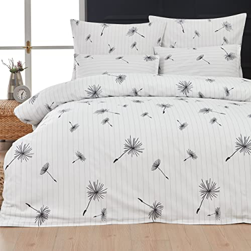 Bettwäsche Bettgarnitur Bettbezug Baumwolle 135x200 155x220 200x200 200x220 Modern