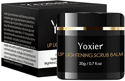 Mllkcao Removes Treatment Pink Fresh Balm Fast Lips Dark Lips Cream Bleaching Lip Butters Lippenpflegestift (Black, One Size)