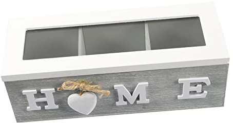 Alipis Boîte De Rangement Créative Bois Boîte à Thé Pratique Contenant Pour Objets Divers