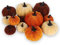 12 Pièces Citrouilles Artificielles Halloween Faux Citrouille Décor Mousse Citrouille Artificielle Velours Citrouilles Artificielles Sets Halloween Mini Citrouille Faux L'automne Table Décor (C)