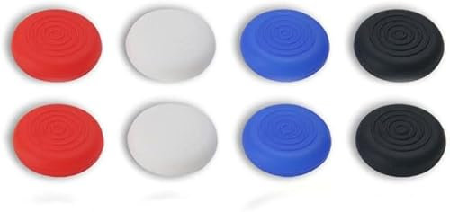 8PCS Silicone Joystick Cap Thumb Grip Stick Cap Cover for Oculus Quest 2 VR Controller Handle Rocker Silicone Caps (Ring)