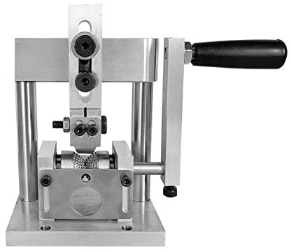 OUSIKA Tragbare Haushalts-Abisolierzange, manuelles Abisolierwerkzeug, Schrott-Kupferkabel-Schälmaschine mit Handkurbel for 1–15 mm Draht Zange