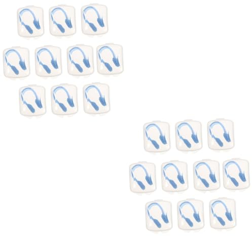 SUPVOX 20pezzi Clip Nasali per Protezione per Naso Accessori Piscina per Principianti e Apprendisti Confezione